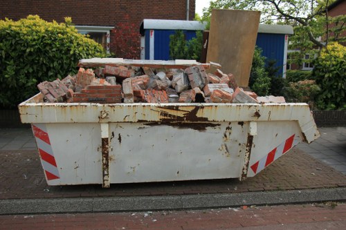 Team members of House Clearance Cobham preparing for a clearance job